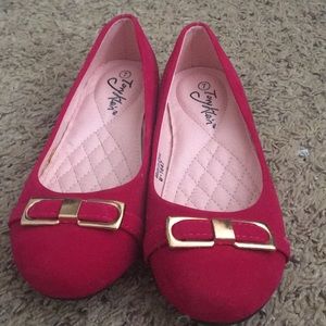 Never Worn Pink Flats